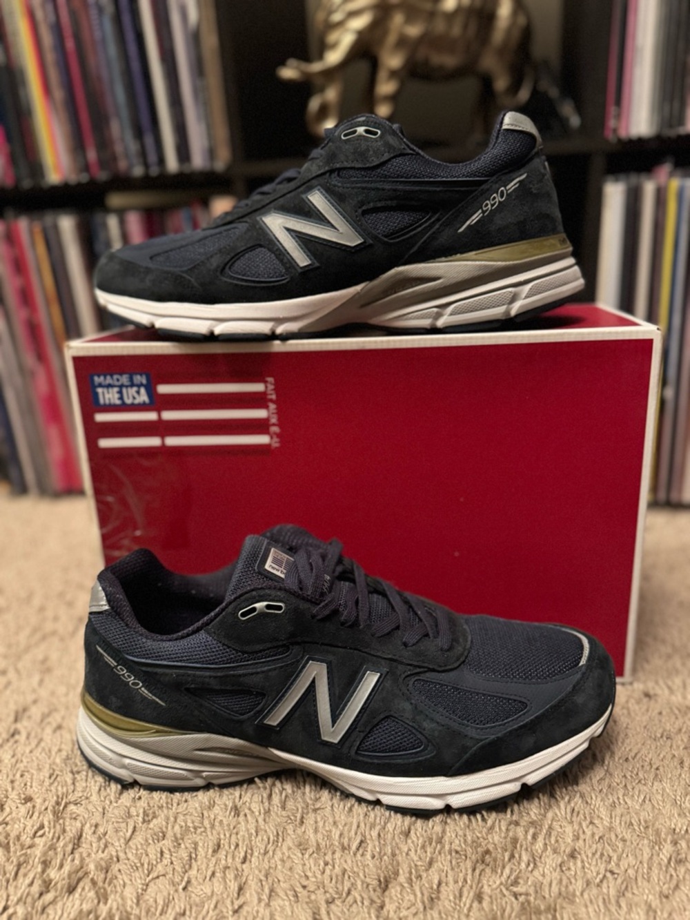 Men’s New Balance 990 (M990NV4) - Navy 💙